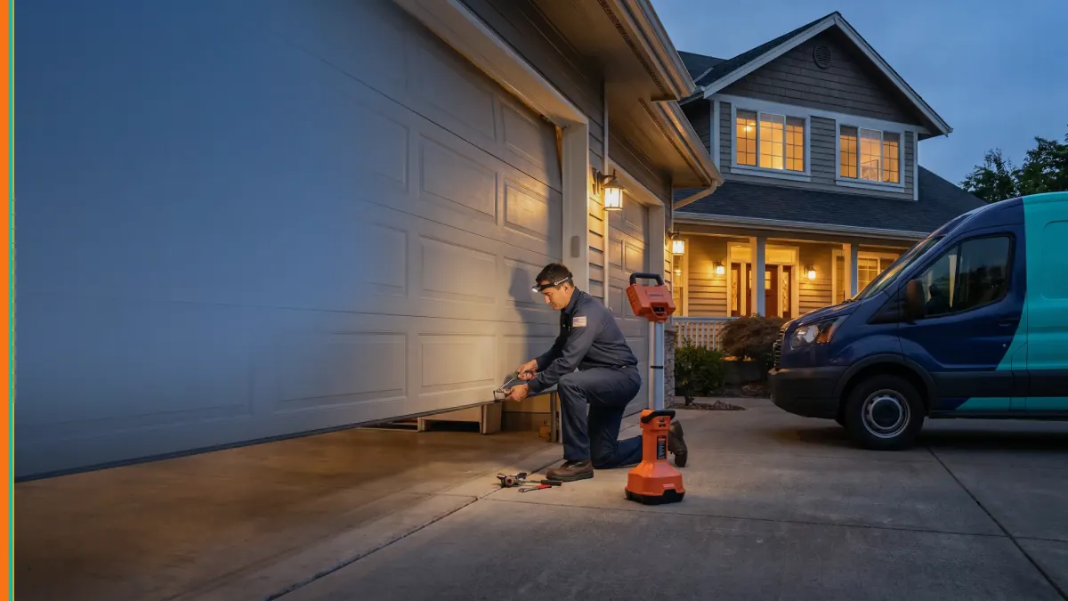 Why is my garage door stuck closed? from Garage Door Repair Genie