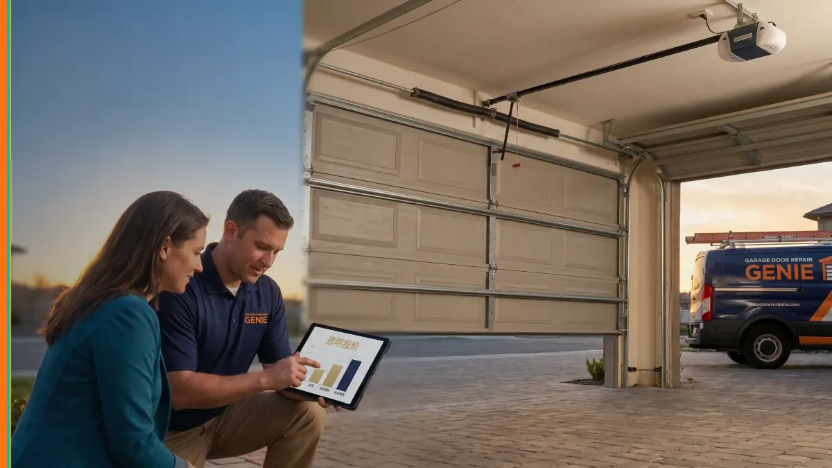What Does Garage Door Spring Replacement Cost? from Garage Door Repair Genie