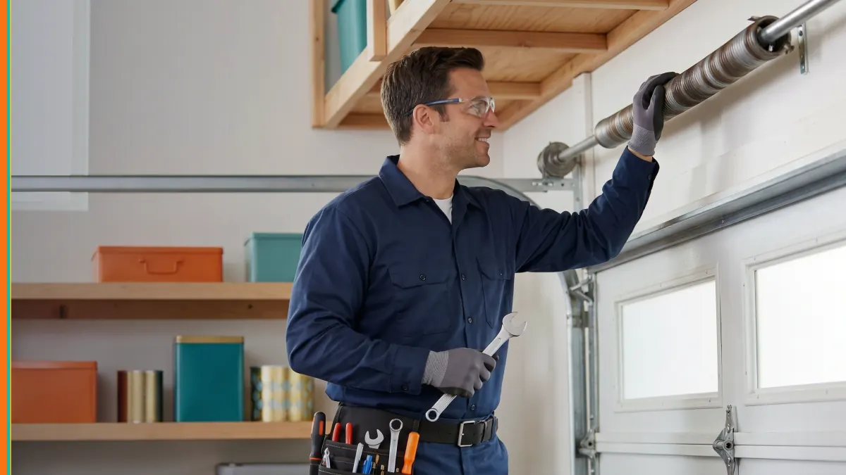 Garage Door Spring Snapped? Do Not Force the Door from Garage Door Repair Genie