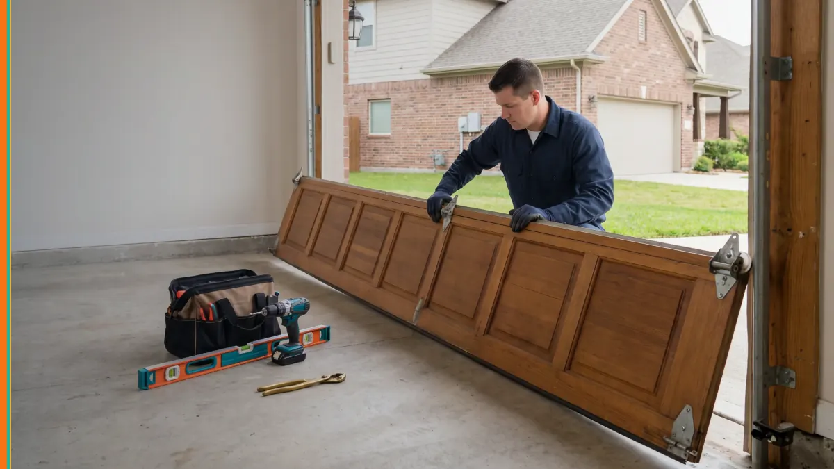 Garage Door Came Off Track? from Garage Door Repair Genie